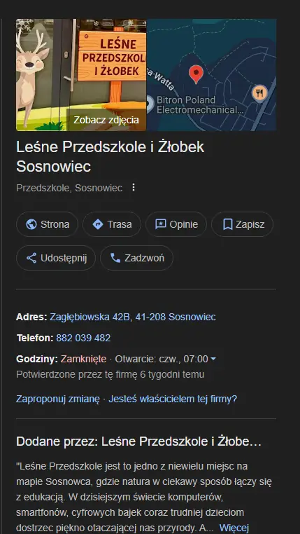 Optymalizacja wizytówki Google dla lokalnego biznesu - DIM